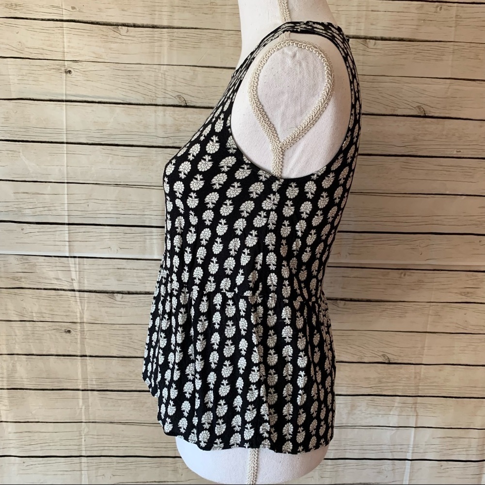 Madewell Ruffle Tank Top in Bloomstamp Size XS - Picture 10 of 12